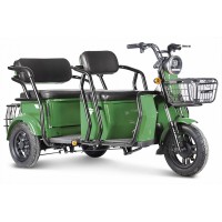 Электротрицикл Rutrike Кэб Зеленый