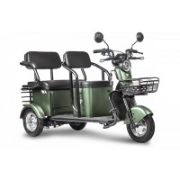 Электротрицикл Rutrike Караван Зеленый